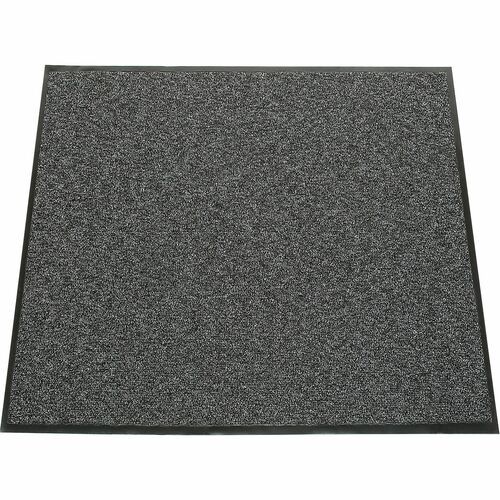 SKILCRAFT 7220-01-582-6246 Entry Scraper Mat - Floor - 60" Length x 36" Width x 0.31" Thickness - Vinyl - Gray