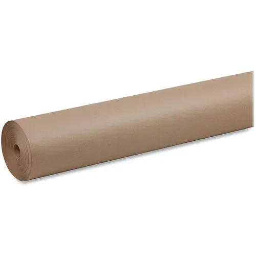 Pacon Art Paper Roll, 48" x 200 ft x 0.5", 50 lb Kraft, Natural, Multipurpose, Recyclable, 30% Recycled Content