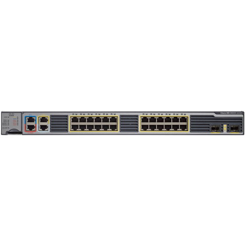 Cisco ME 3600X 24TS Ethernet Access Switch - 24 Ports - Manageable - Gigabit Ethernet - 10/100/1000Base-T - 2 Layer Supported - Rack-mountable