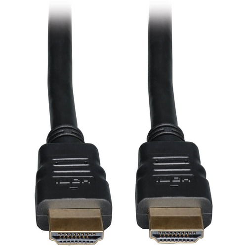 Tripp Lite P569-003, HDMI Cable, High-Speed With Ethernet, 3 ft, 18 Gbps, Gold-Plated Connectors, Black