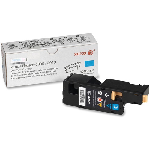 Xerox Original Laser Toner Cartridge - Cyan - 1 Each - 1000 Pages