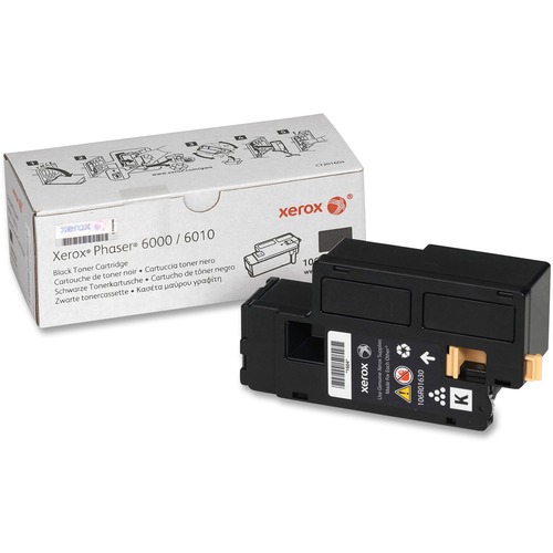 Xerox Original Laser Toner Cartridge - Black - 1 Each - 2000 Pages