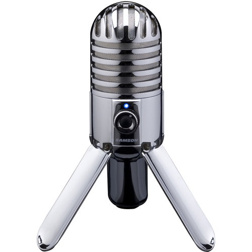 Samson SAMTR Wired Condenser Microphone - 20 Hz to 20 kHz - Desktop - USB