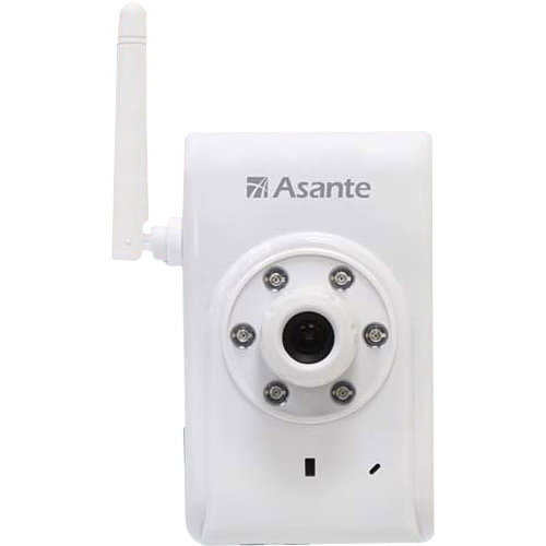 Asante Voyager SmartBot Network Camera - Color - MJPEG, MPEG-4 Fixed Lens - CMOS - Wi-Fi - Ethernet