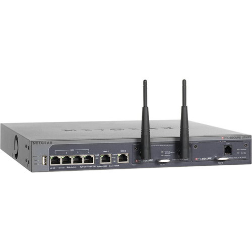 Netgear ProSecure UTM9S Firewall Appliance - 6 Port - Gigabit Ethernet - 16.25 MB/s Firewall Throughput - 2 Total Expansion Slots