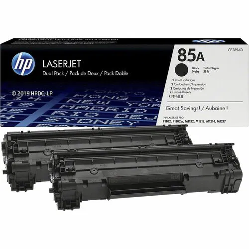 HP 85A Original Laser Toner Cartridge - Black - 1 Carton - 1600 Pages