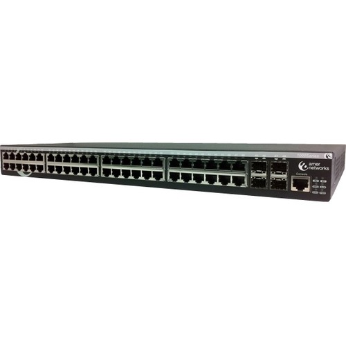 Amer SS3GR1050L Layer 3 Switch - 44 Ports - Manageable - Gigabit Ethernet, Fast Ethernet - 10/100/1000Base-T - 3 Layer Supported - 4 SFP Slots - Desktop - 5 Year Limited Warranty