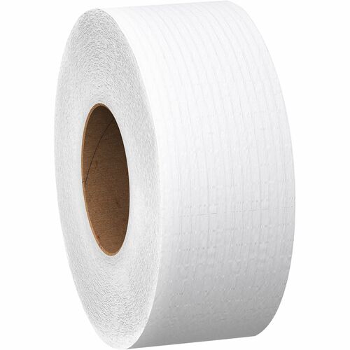 Scott High-Capacity Jumbo Roll Toilet Paper, 2-Ply, 3.5" x 1000 ft, 9" Roll Diameter, White, FSC Certified, for San Jamar Oceans Dispenser, 4/CT