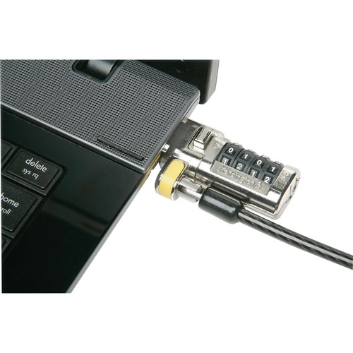 SKILCRAFT Desktop Peripherals Locking Kit - Carbon Steel - 8 ft