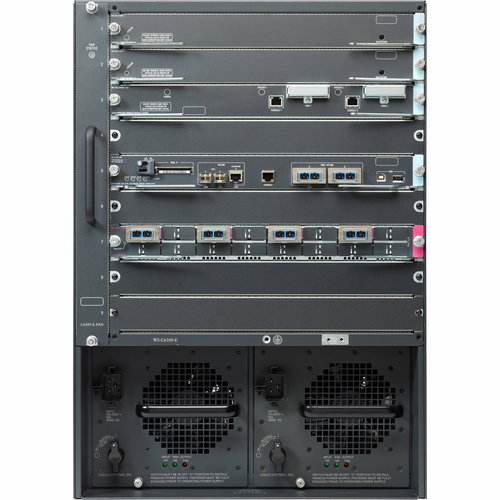 Cisco Enhanced Catalyst 6509 Chassis - Manageable - 3 Layer Supported - 15U High - Rack-mountable