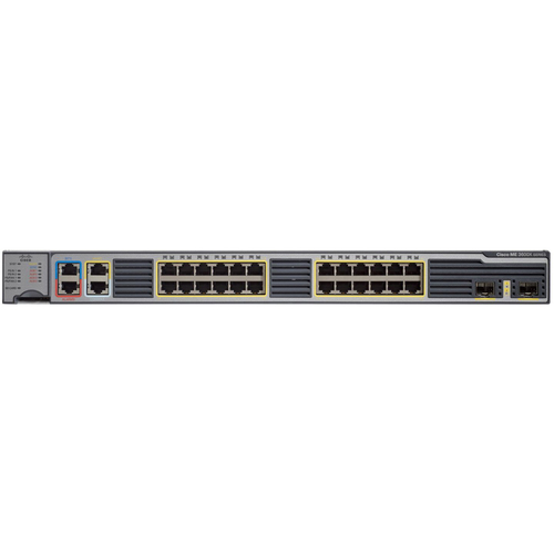 Cisco ME 3600X 24TS Ethernet Access Switch - 24 Ports - Manageable - Gigabit Ethernet - 10/100/1000Base-T - 2 Layer Supported - 1U High - Rack-mountable