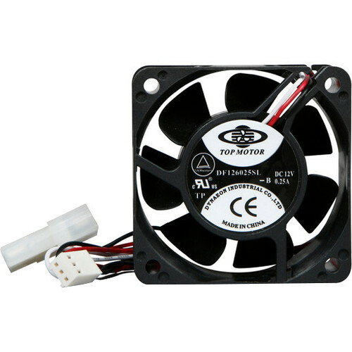 iStarUSA 60mm Liquid State Bearing Fan - 2.36" Maximum Fan Diameter - 1 x Fan(s) - 18.45 CFM Maximum Airflow - 3500 rpm - Liquid State Bearing - 3-pin, 4-pin Molex - Retail