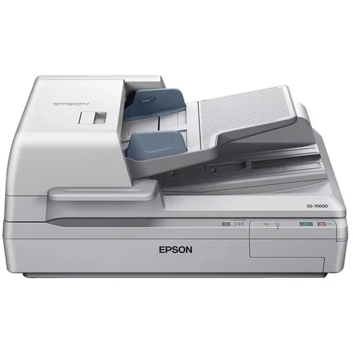 Epson WorkForce DSâ€'70000 Sheetfed Scanner - 600 dpi Optical - 16-bit Color - 70 ppm (Mono) - 70 ppm (Color) - Color Scan - Duplex Scanning - Plain Paper - Desktop - USB