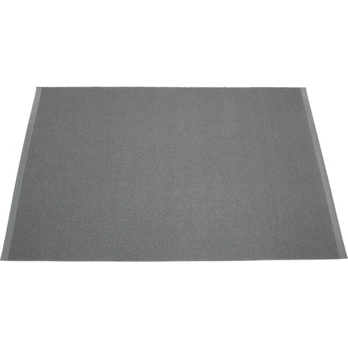 SKILCRAFT Floor Mat - Indoor, Outdoor - 36" Length x 60" Width - Polypropylene, Foam - Slate