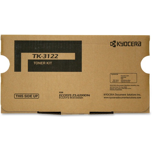 Kyocera Original Laser Toner Cartridge - Black - 1 Each - 21000 Pages