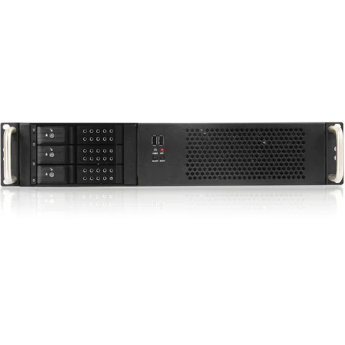 iStarUSA 2U Compact Rackmount microATX Chassis - Rack-mountable - Black - Steel - 2U - 4 x Bay - µATX, Mini ITX Motherboard Supported - 2 x Fan(s) Supported - 2 x External 5.25" Bay - 2 x Internal 3.5" Bay - 4x Slot(s) - 2 x USB(s)