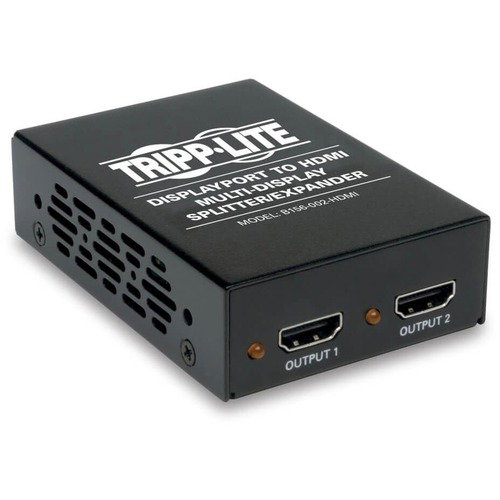 Tripp Lite 2-Port Video Displayport to 2 X HDMI Monitor Video Splitter 4Kx2K @ 24/30Hz TAA GSA - DisplayPort - HDMI Out - TAA Compliant