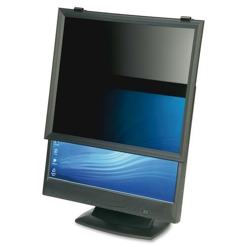 SKILCRAFT Wide Screen Privacy Filters Black - For 24" Monitor - 1 Pack