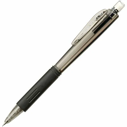 Pentel Wow! Retractable Tip Mechanical Pencil - 0.5 mm Lead - #2 - Refillable - Black Barrel - 1 Each