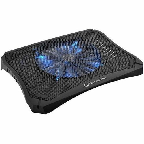 Thermaltake Massive V20 Notebook Cooler - 800 rpm rpm - 526.5 gal/min - Plastic, Mesh - Black
