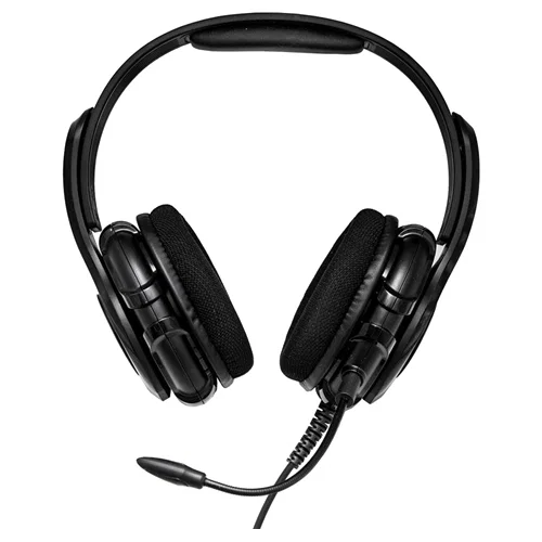 GamesterGear Cruiser PC200 Headset - Stereo - Mini-phone (3.5mm) - Wired - 32 Ohm - 20 Hz to 20 kHz - Over-the-head - Binaural - Circumaural - 4.92 ft Cable