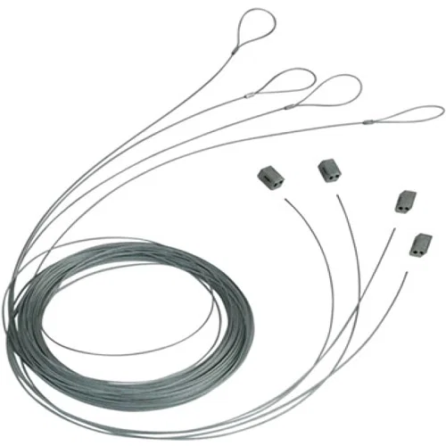 Premier Mounts Quick Locking Cable System - 100 ft Dia) Cable - Steel