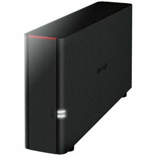 Buffalo LinkStation 210 4TB Personal Cloud Storage with Hard Drives Included - 1 x 4 TB HDD - Personal Cloud - Easy Setup - WebAccess - Backup Software - Gigabit Ethernet - USB Accessory Port