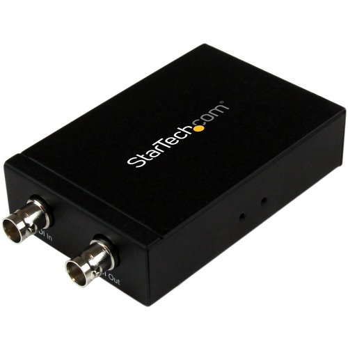 StarTech.com SDI to HDMI Converter - 3G SDI to HDMI Adapter with SDI Loop Through Output - Connect your HDMI Display to an SDI Video Source - 3G SDI to HDMI - BNC HDMI Converter - BNC to HDMI Adapter - BNC to HDMI Converter - Camera to HDMI Converter - Co