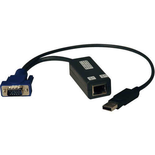 Tripp Lite KVM Switch USB Server Interface Unit HD15 USB RJ45 8 Pack TAA - 1 Computer(s) - 100 ft Range - 1 x Network (RJ-45) x USB x VGA