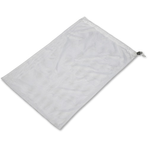 SKILCRAFT Medium-duty Synthetic Mesh Laundry Net - 5 lb Capacity - 24" Width x 36" Length - White - Polyester, Synthetic - 1Each - Washer, Dryer, Socks, Multipurpose