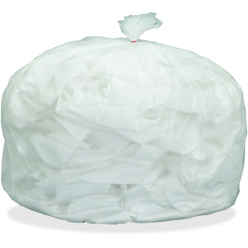 SKILCRAFT MediumDuty ProPerformance Can Liners - 33 gal/55 lb Capacity - 33" Width x 39" Length - 0.70 mil (18 Micron) Thickness - Low Density - Translucent - Linear Low-Density Polyethylene (LLDPE) - 250/Carton - Multipurpose