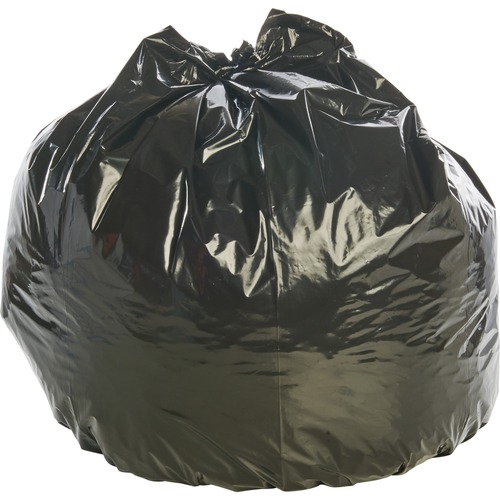 SKILCRAFT Insect Repellent Trash Bags - Super Heavy Duty, 40" x 45" - 40" Width x 45" Length - 2 mil (51 Micron) Thickness - Low Density - Black - 65/Box