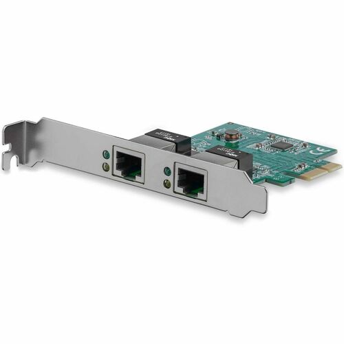 StarTech.com Dual Port Gigabit PCI Express Server Network Adapter Card - PCIe NIC - Add dual Gigabit Ethernet ports to a client, server or workstation through a PCI Express slot - Dual Port Gigabit PCI Express Server Network Card - PCIe Gigabit NIC - 2 Po