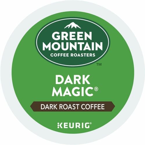 Green Mountain Coffee Roasters® K-Cup Dark Magic Coffee - Compatible with Keurig Brewer - Regular - Dark - K-Cup - 24/Box - 4 / Carton