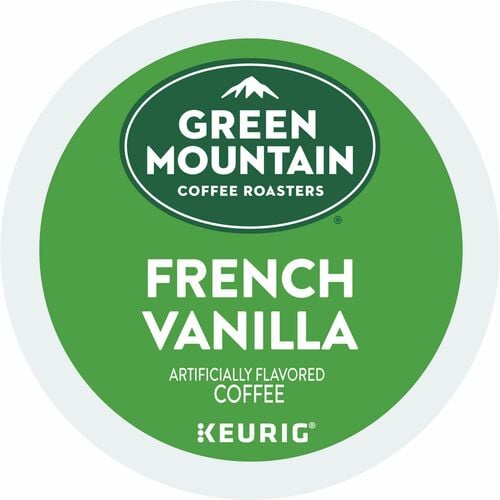 Green Mountain Coffee Roasters, 24/PK K-Cup, French Vanilla, Light Roast, Regular, for Keurig Brewers, 4/CT