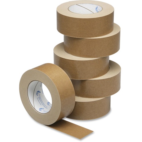 SKILCRAFT General-purpose Masking Tape - 60 yd Length x 2" Width - 6.1 mil Thickness - 3" Core - Kraft - Rubber Backing - 1 / Roll - Kraft