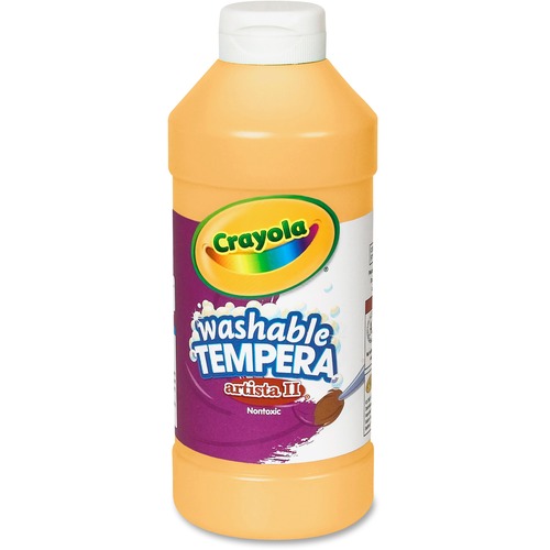 Crayola Activity Paint, Artista II, Washable, Nontoxic, Peach, 16 fl oz