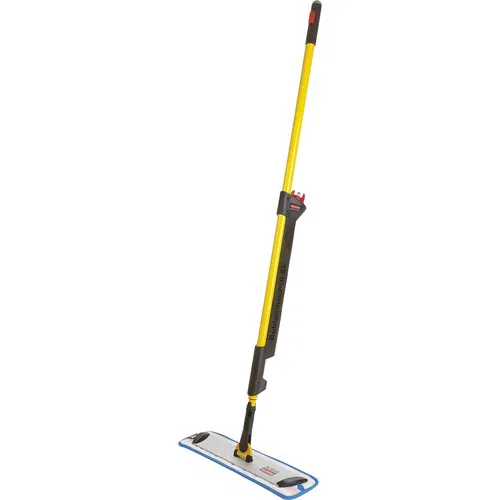 Rubbermaid Commercial Pulse Mopping Kit, 18" Quick-Connect Frame, 21 oz reservoir, 2 18" Hygen Microfiber Mops, Refillable