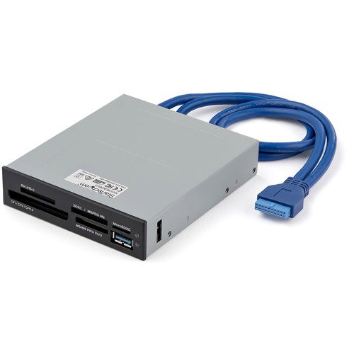 Star Tech.com USB 3.0 Internal Multi-Card Reader with UHS-II Support - SD/Micro SD/MS/CF Memory Card Reader - Turn a 3.5" internal bay on your computer into a fast and versatile memory card reader - USB 3.0 Internal Multi-Card Reader with UHS-II Support -