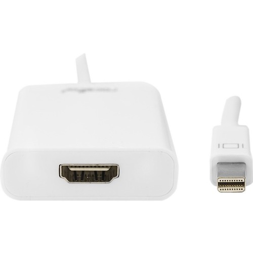 Rocstor Mini DisplayPort/HDMI Audio/Video Adapter - Cable Length: 5.9" - 5.90" HDMI/Mini DisplayPort A/V Cable for Projector, Monitor, MacBook, MacBook Air, MacBook Pro, Mac mini, Ultrabook, Desktop Computer - First End: 1 x 20-pin Mini DisplayPort 1.1a D