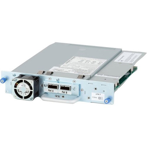 HPE StoreEver MSL LTO-7 Ultrium 15000 SAS Drive Upgrade Kit - LTO-7 - 6 TB (Native)/15 TB (Compressed) - 6Gb/s SAS - 5.25" Width - Internal - Linear Serpentine - Encryption