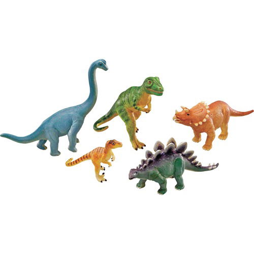 Learning Resources, Animal Figure Play Set, Assorted Colors, Plastic, Non-Toxic, Ages 3 and up, Activity Guide, 5/SET