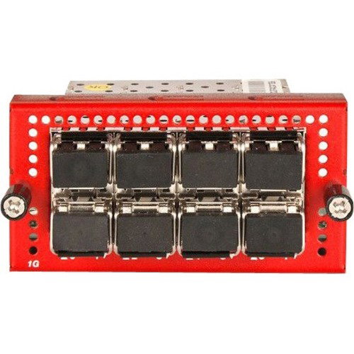 WatchGuard Firebox M 8 Port 1Gb SFP Fiber Module - For Optical Network, Data NetworkingOptical FiberGigabit Ethernet - 1000Base-X - 8 x Expansion Slots - SFP (mini-GBIC)