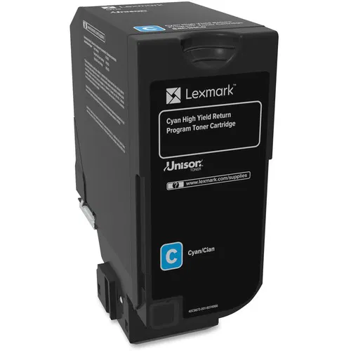 Lexmark (84C1HC0) Toner Cartridge, Unison, Cyan, High Yield, 16,000 Page Yield, for CX725de, CX725dhe, CX725dhte
