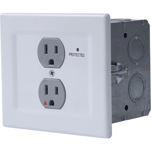 Chief Power Filtering & Surge Protection Wall Outlet - 2 x AC - 15 A