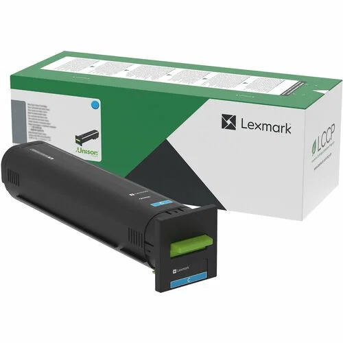 Lexmark Unison Original Standard Yield Laser Toner Cartridge - Cyan - 1 Each - 22000 Pages