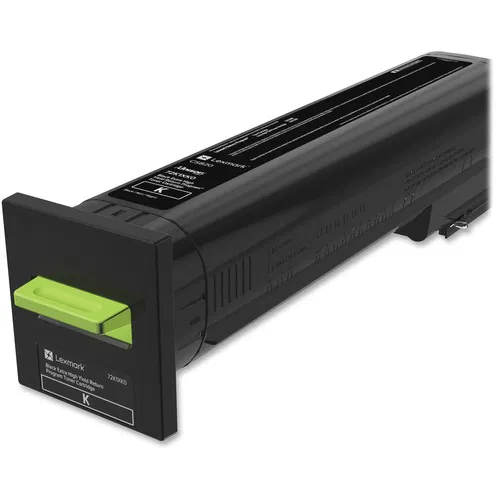 Lexmark, (72K1XK0) Toner Cartridge, Black, 33,000 Page Yield, Unison, Return Program, for CX820/CX825/CX860/CS820 Printers