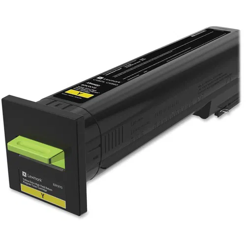 Lexmark (82K1XY0) Toner Cartridge, Original Unison, Extra High Yield, Yellow, 22,000 Page Yield, for CX825/CX860 Printers