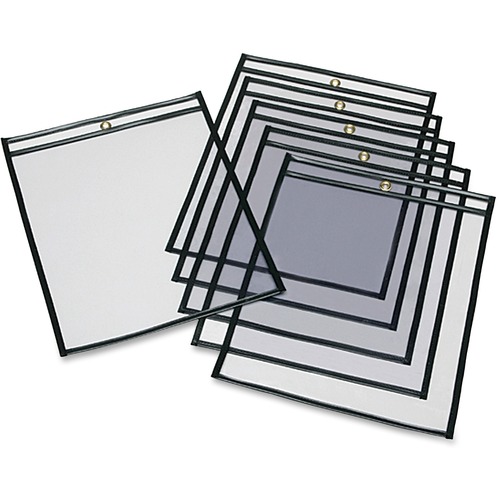 SKILCRAFT Transparent Poly Sheet Protectors - Multipurpose - Poly - 100 / Box - Clear