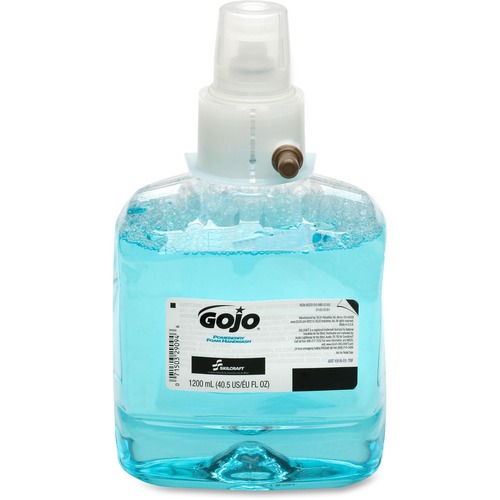 SKILCRAFT GOJO LTX-12 Refill Pomegranate Handwash - Pomegranate Scent - 40.6 fl oz (1200 mL) - Hand - Blue - Bio-based - 2 / Box